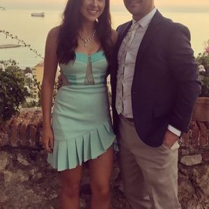 Three floor clothing pastel dress